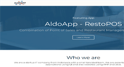 Desktop Screenshot of aldoapp.com